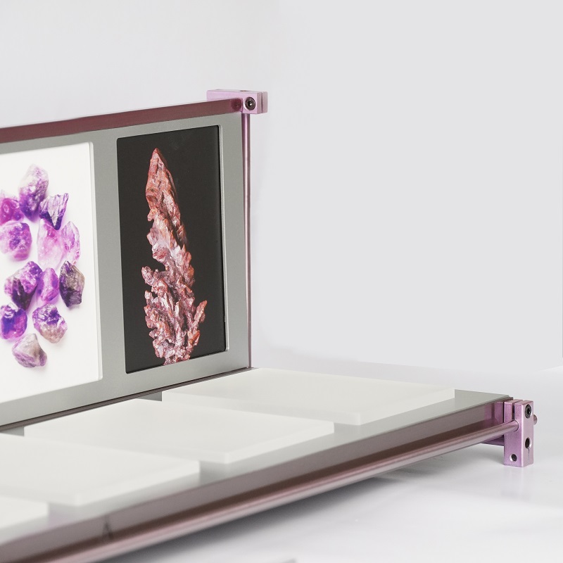 aluminum frame led display stand