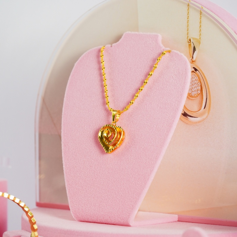 Pink Necklace Display Stand