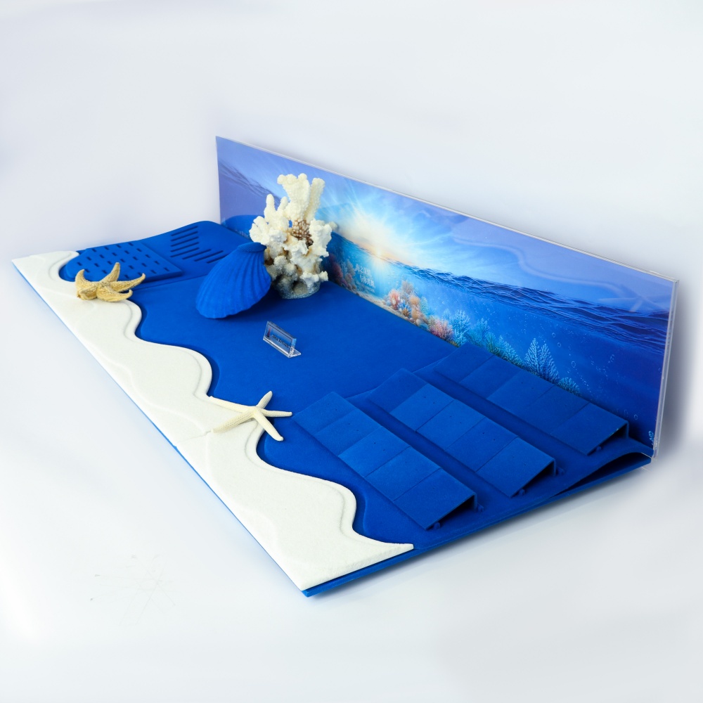Ocean Theme Pearl Necklace Display Tray