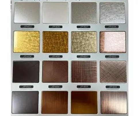 Stainless steel texture