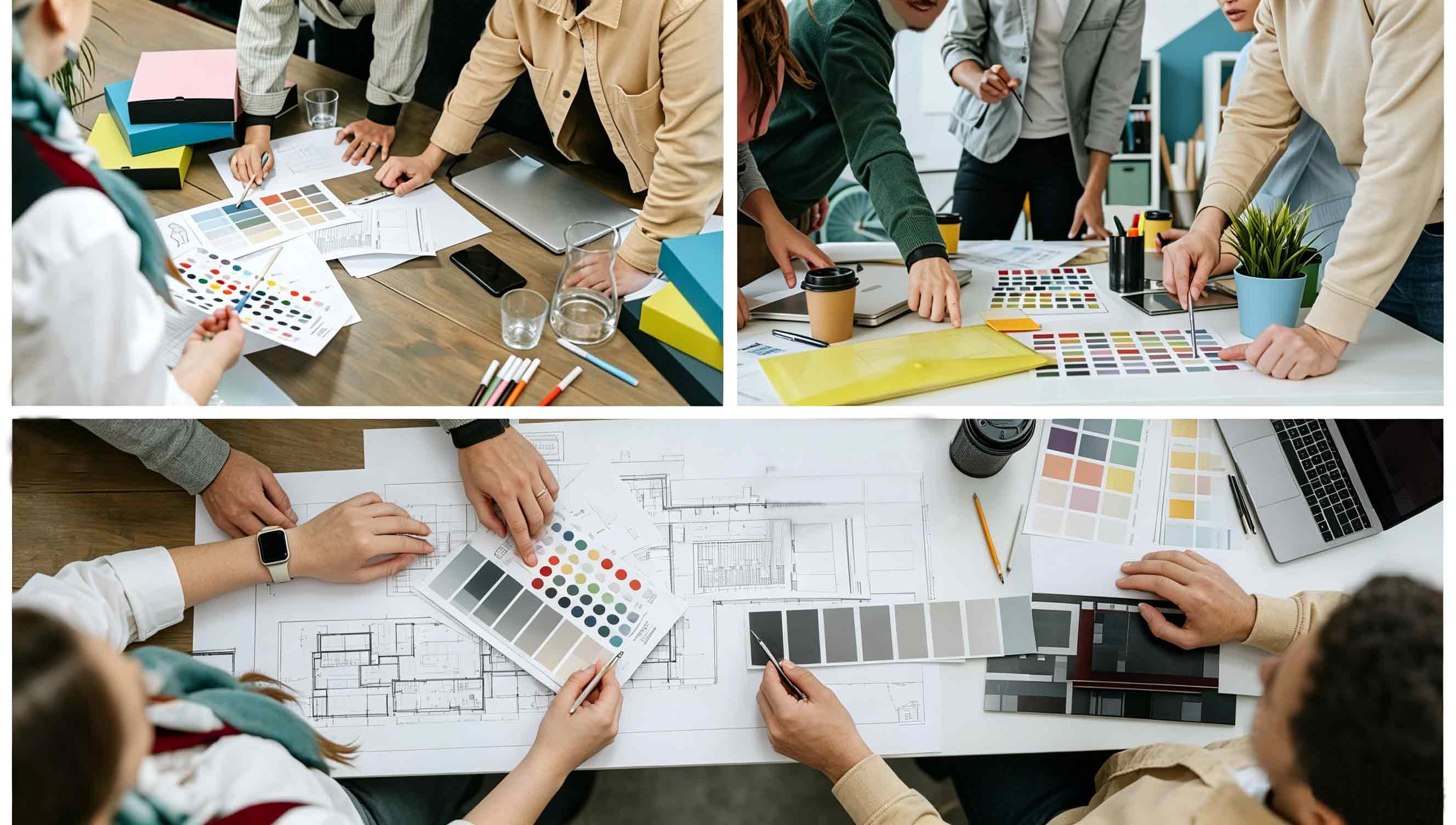 Expert team delivering custom project solutions Professional team discussing bespoke custom project solutions with global clients
