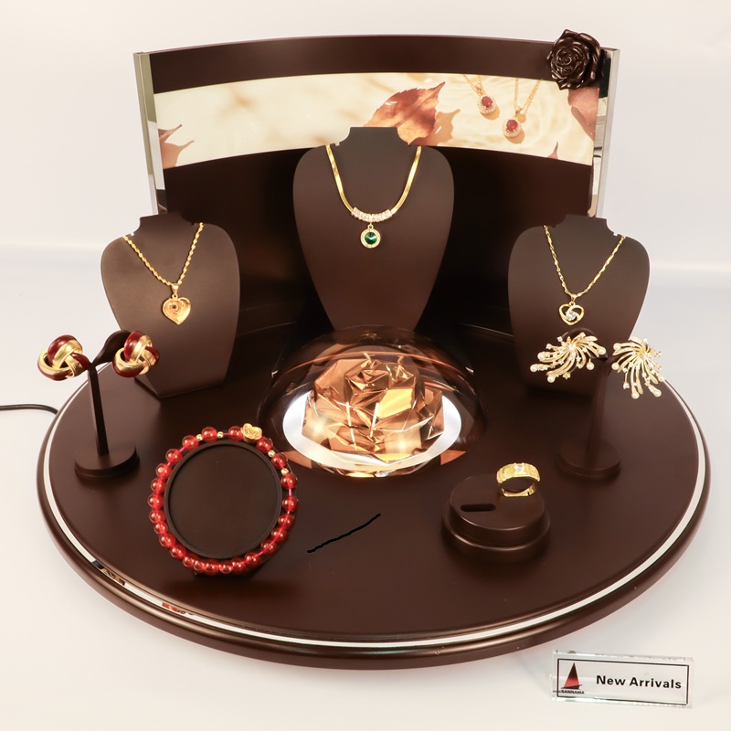 Led Jewelry Display Stand Set