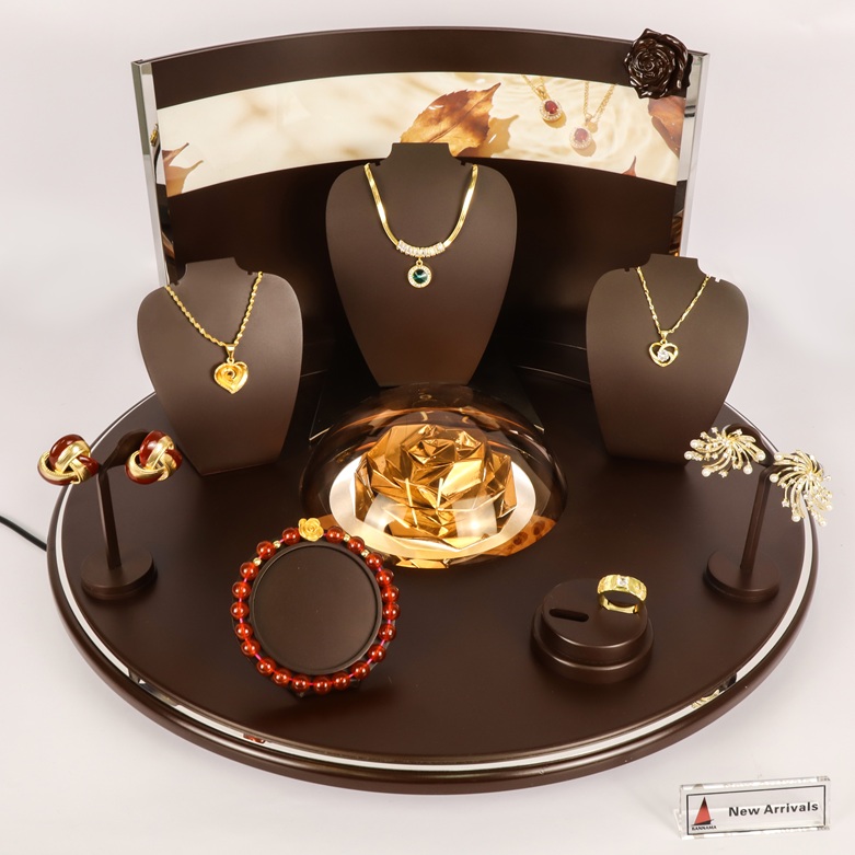 Led Jewelry Display Stand Set