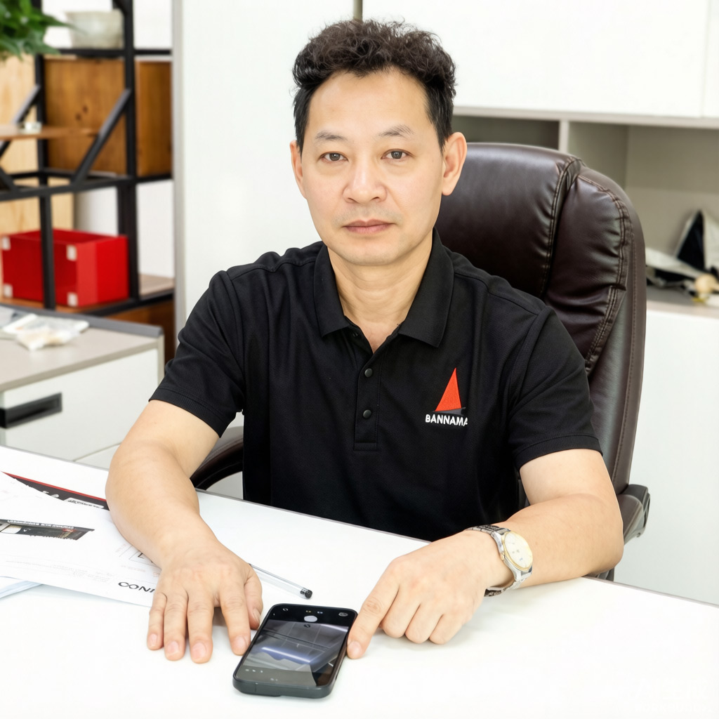 Bannama Founder Hanfan Lu Hanfan Lu, Bannama founder of custom luxury display fixtures