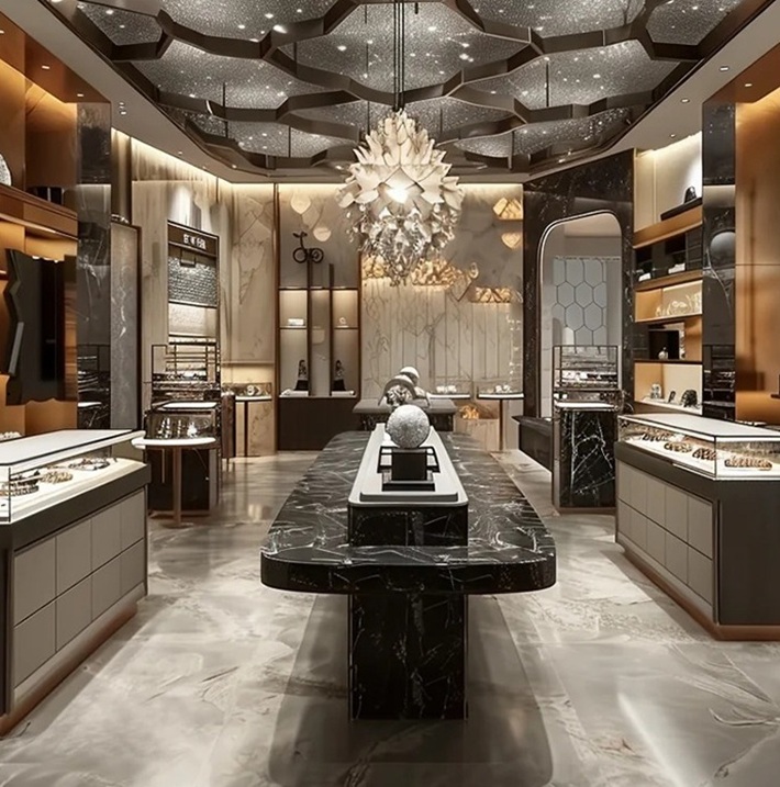 Our Vision luxury display
